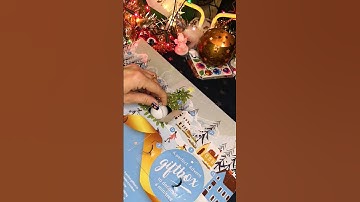 Action Perfect Advent Giftbox to decorate a minitree Christmastree 2022 10 Calendar unboxing #shorts