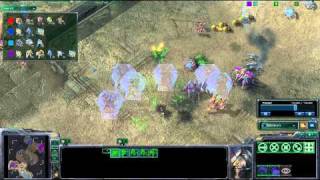 2v2 DIZZ-Blahman: Tarsonis Assault - Baneling Bust Fail (HD)