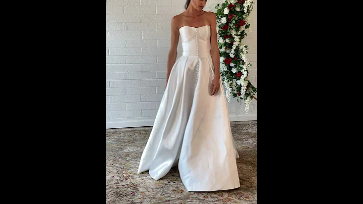 "Ashley" Mikado Bridal Gown