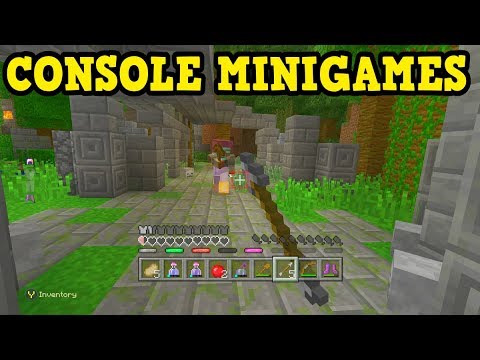 Minecraft Xbox 360 / PS3 MINIGAMES - Battle - Minecraft Xbox 360 / PS3 MINIGAMES - Battle