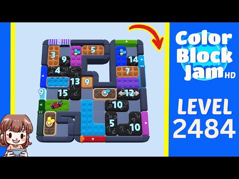 Color Block Jam Level 2484 walkthrough video preview