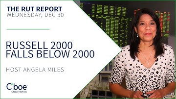 Russell 2000 Index Falls Below 2000