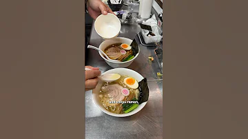 Day 2/8 of ramen school in Japan