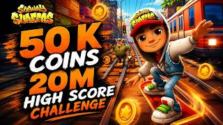 Best 10M Score Ever 🔥 20M Target - Subway Surfers Live #subwaysurferslive #livestream #shorts