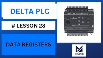 WHAT ARE  DATA REGISTERS IN DELTA PLC EXPALINED WITH EXAMPLES |