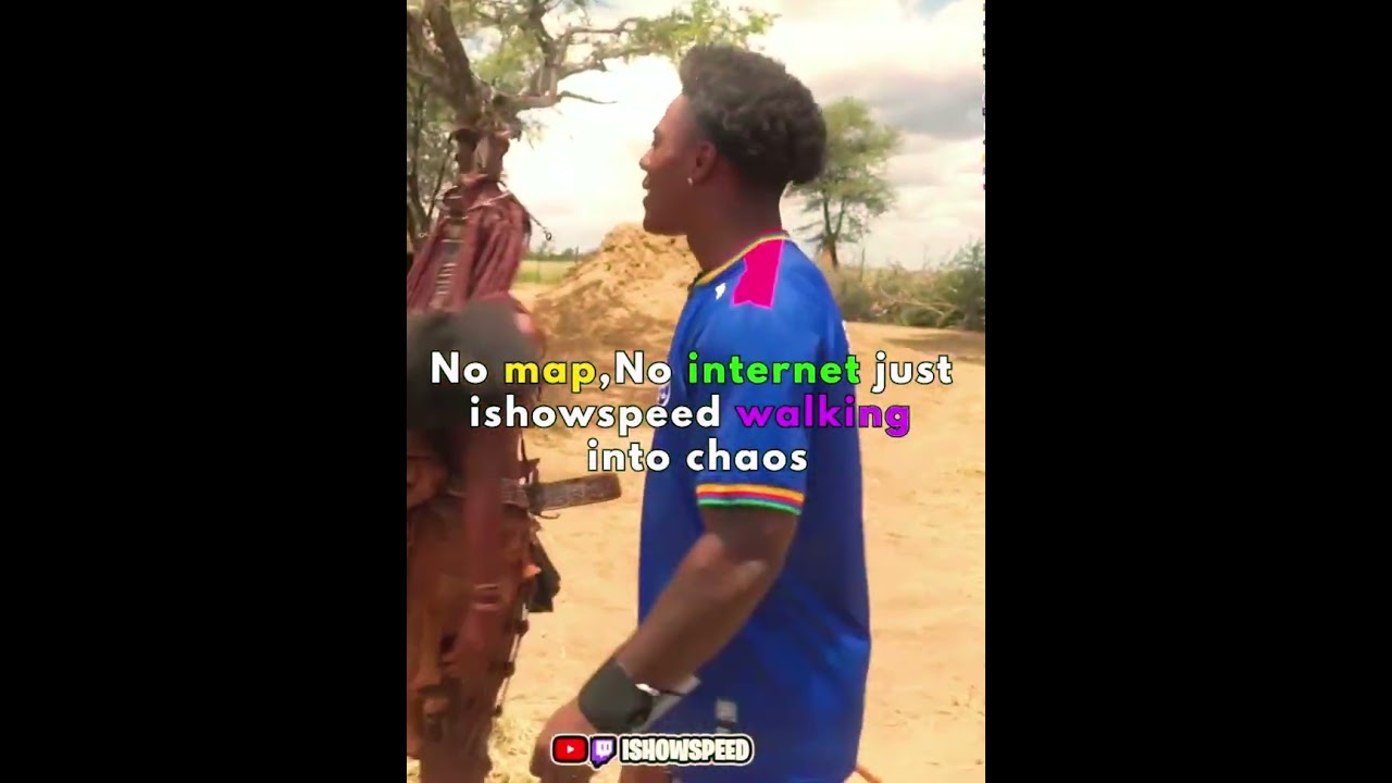 IShowSpeed Joined a Tribe… and Instantly Regretted It 😭#ishowspeed #edit #speed