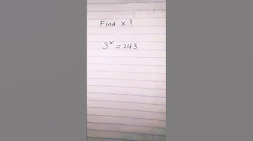 Solving Beautiful Exponential Equation | Find X #shorts #shortsmath #equations