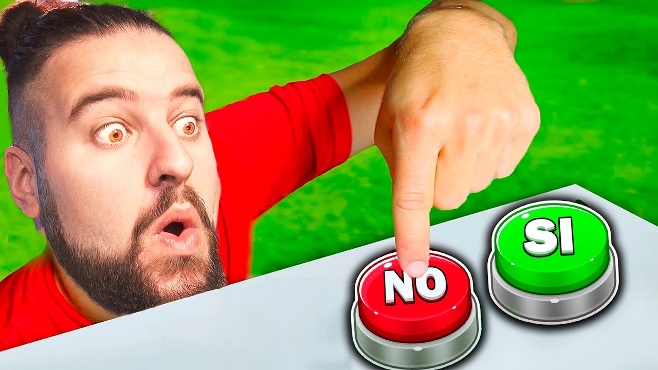 SÍ o NO | 🟢 o 🔴 | ¡Elige un BOTÓN...! 😱