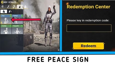 HOW TO GET FREE PEACE SIGN IN CALL OF DUTY MOBILE | GAME DOT PH