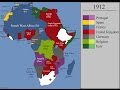 European colonization of africa  every year