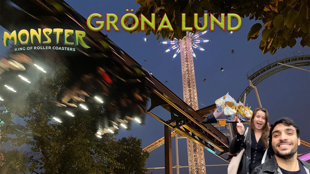 Gröna Lund vlogg | Testar nya monster!!!