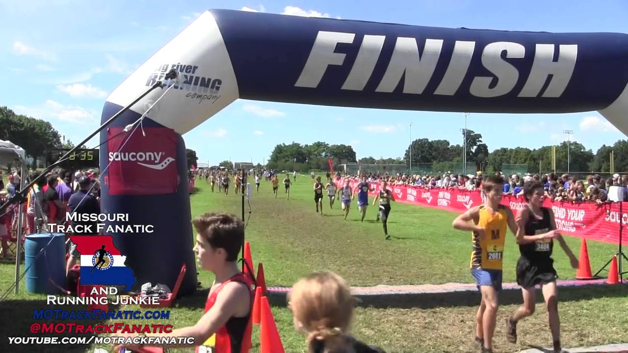 Var. Boys Green Div. 5k Finish2016 Forest Park XC Festival YouTube