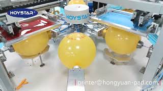 full automatic balloon 2 color screen printing machine by catherine wang 87 views 1 month ago 1 minute, 30 seconds