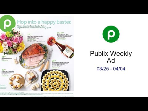 Publix Weekly Ad 03/25 04/04