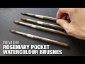 Review: Rosemary Reversible Pocket Watercolour Brushes
