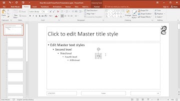 Add Text  to All Slides in PowerPoint (Slide Master)