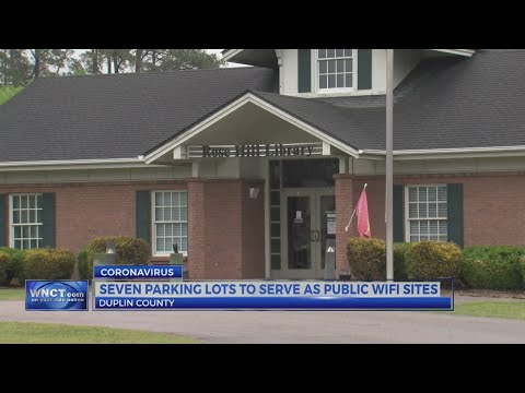 7 parking lots to serve as public WiFi sites in Duplin County