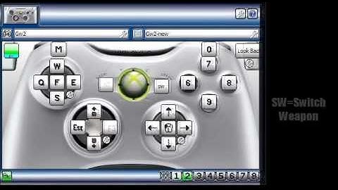 Setting up Guild wars 2 with Xbox 360 Controller using Xpadder
