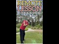 Remote Golf Lesson With The Juju Swing Remote Golf Lesson With The Juju Swing