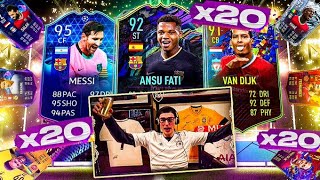 THIS IS WHAT 20 x FUTURE STARS PARTY BAGS GET YOU! ? FIFA 21 Ultimate Team