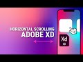 How to Create a Horizontal Scrolling Effect in Adobe XD
