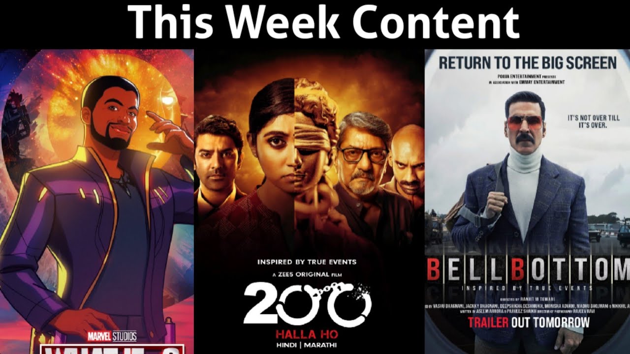 Upcoming Web Series And Movies August 2021(This Week)| BellBottom, Cartel|MX Player, Zee5,Alt Balaji