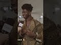 Lil Nas X slaying the red carpet #shorts