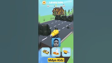 Level 109! Shape-shifting funny race gameplay new hyper casual #shorts #gameplay #shapeshifting