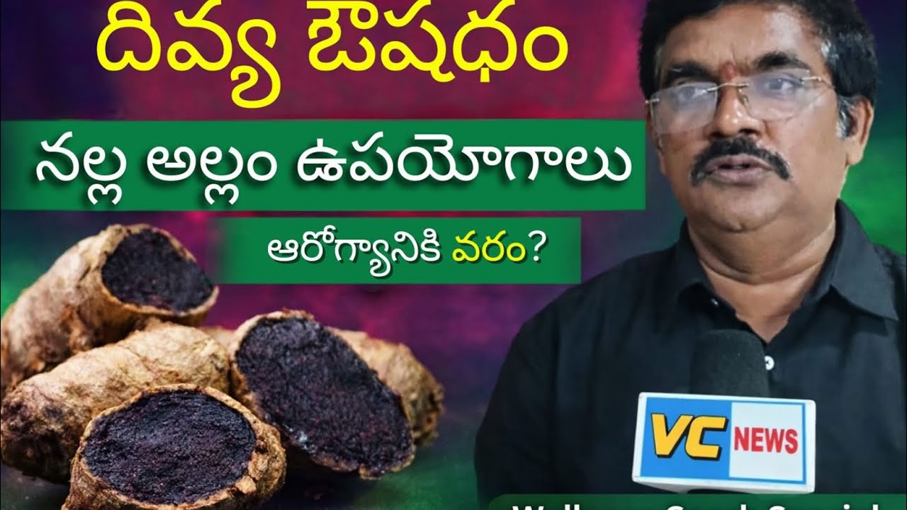  “ఆహారమే ఔషధం” – నల్ల అల్లం పై వెల్నెస్ కోచ్ వివరణ #BlackGinger#DivyaOushadham#HealthTips 