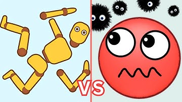 Hide Ball VS Ragdoll Break (Help me!) — Satisfying ASMR Gameplay Hard Levels Challenge Android iOS