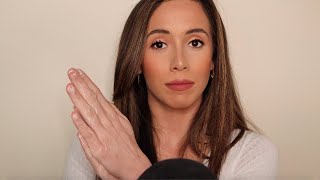 ASMR SKIN SOUNDS, FINGER FLUTTERING   LOTION SOUNDS (4K)