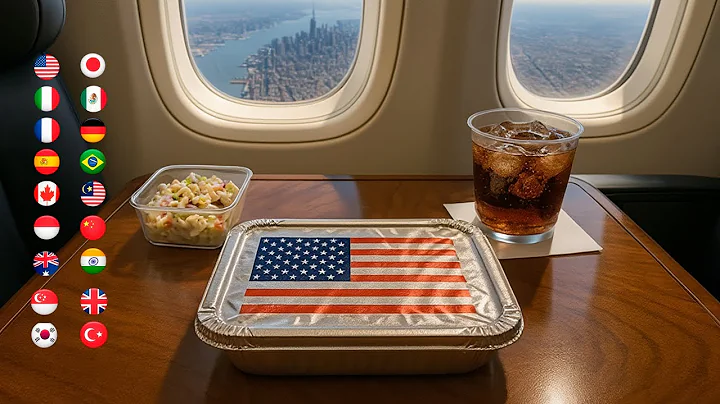 Which First Class Meal Would You Choose? ✈️ 20 Countries Satisfying Airplane ASMR#asmr #aivideo