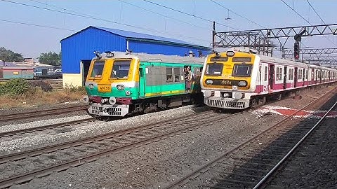 Remarkable Parallel EMU Local Trains Race | Katwa-Howrah vs Bardddhaman-Howrah Local Race | ER
