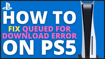 PS5 - How to Fix Queued For Download Error Tutorial! (For Beginners)