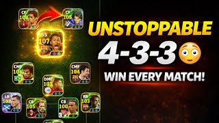 🔥 INSANE 4-3-3 Formation 😳🔥 Win Every Match in Division! eFootball Mobile