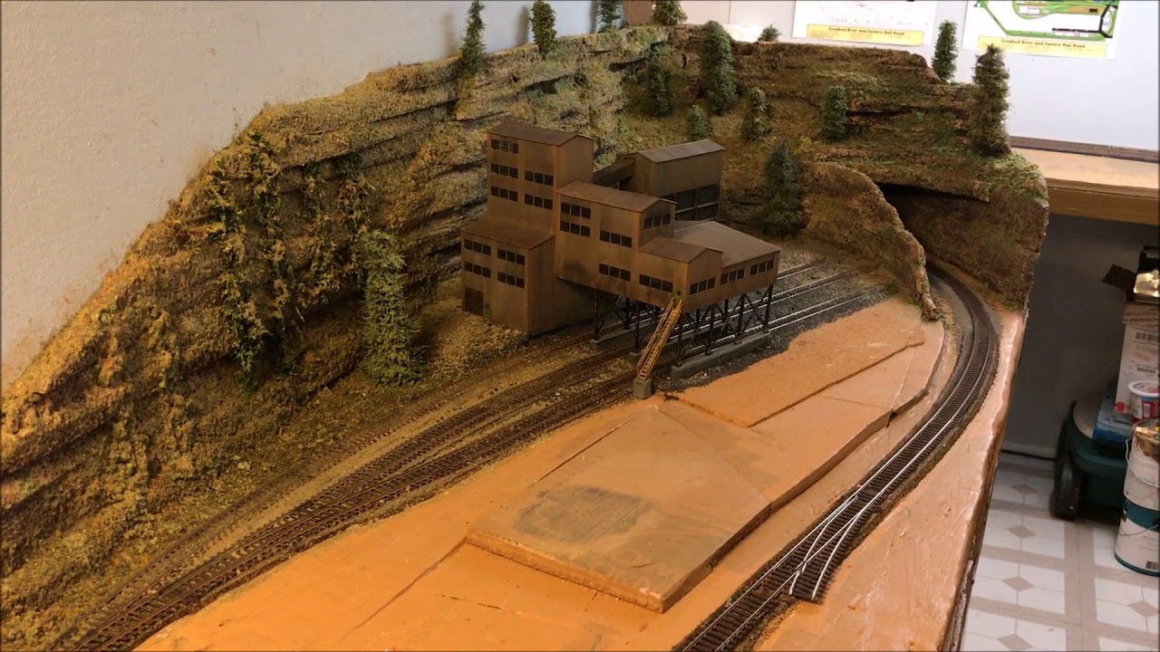 railroad advance warning sign MOUNTAIN BUILDING UPDATE | Model Train Series: Episode 12