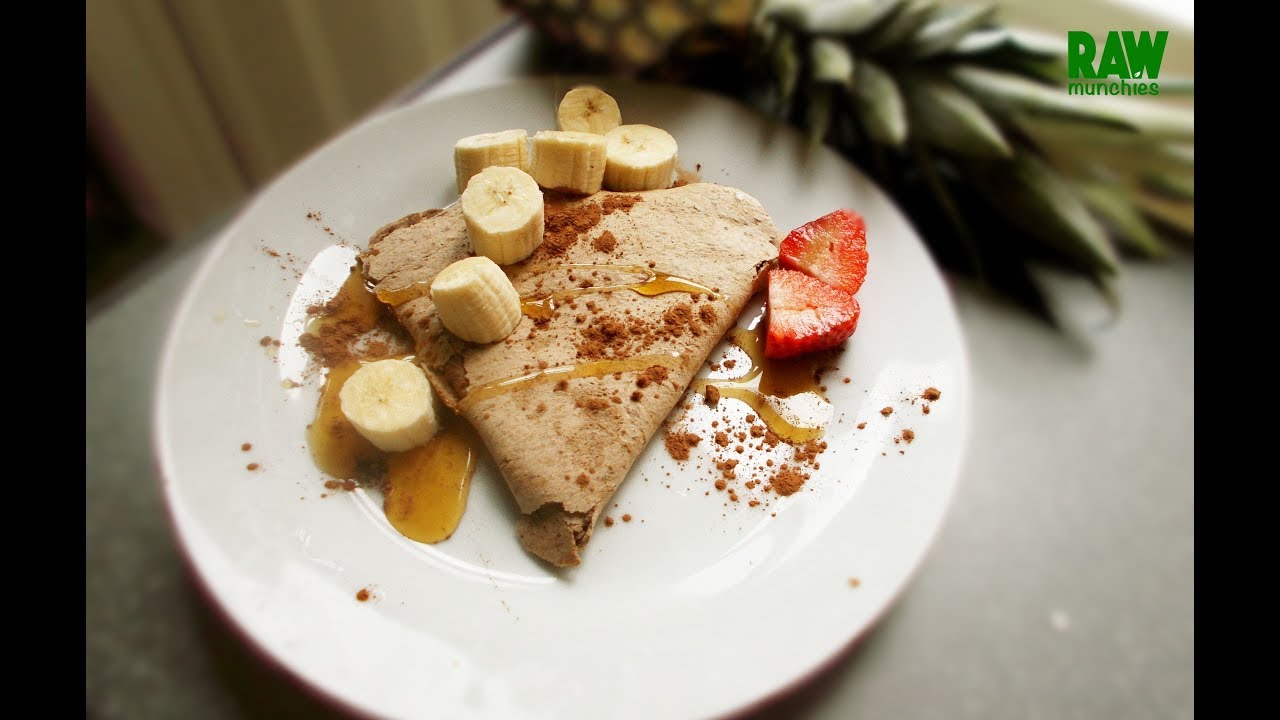 Raw Vegan Recipes: French Crepe (Crêpe Suzette) - Rawmunchies.org