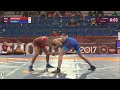 1/4 FS - 42 kg: T. ALIYEV (AZE) df. M. BOSTAN (MDA) by VSU, 10-0