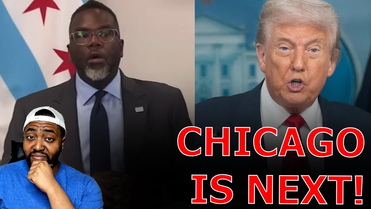 WOKE Chicago Mayor DECLARES TRUMP IS SCARED OF THE BLACK MAN In PANIC Over Federal Crime CRACKDOWN! WOKE Chicago Mayor DECLARES TRUMP IS SCARED OF THE BLACK MAN In PANIC Over Federal Crime CRACKDOWN!