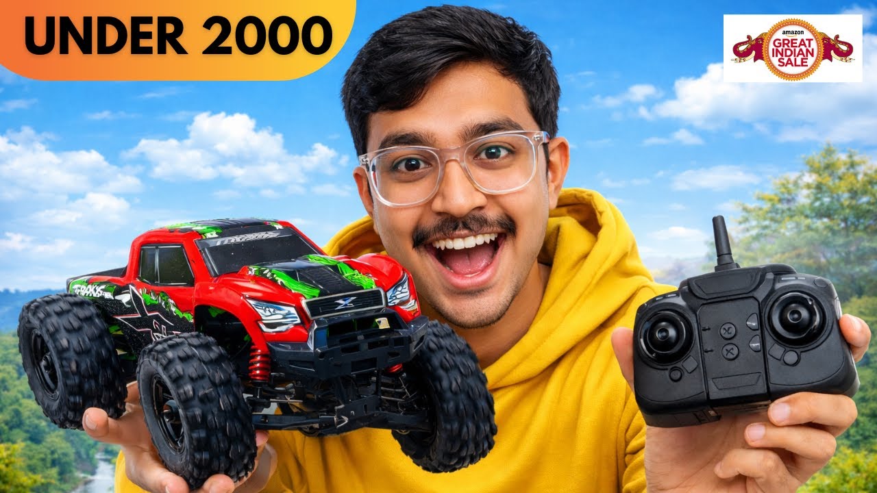 Best remote control car under ₹1000 & ₹2000 | 4x4 offroad RC car testing | Amazon RC car review