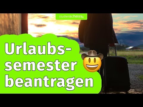 Video: Warum Beurlauben Studierende?