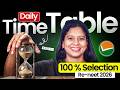 RE-NEET 2026 Study Timetable 🚀 Follow This for Guaranteed Success