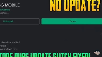 PUBG MOBILE 0.15.0 UPDATE NOT FOUND? !GLITCH FIXED