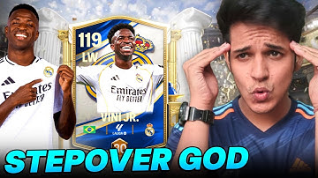 ⚡ Vinicius Jr Stepover Magic – Defender Left Behind in FC Mobile!