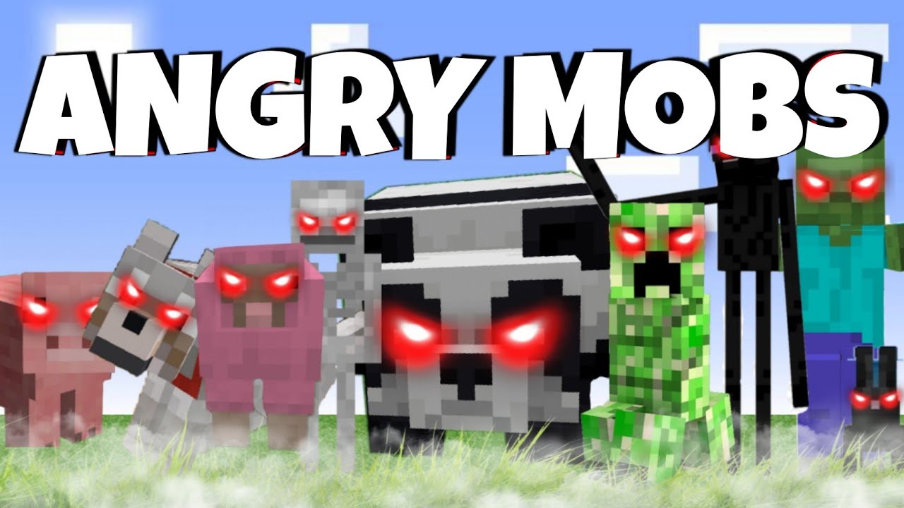 Every Mob Is Angry With 10x Strength!! - YouTube