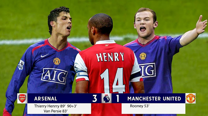 Cristiano Ronaldo and Wayne Rooney will never forget this humiliating performance by Thierry Henry