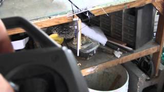 Rudder Test II - RC Plane to Boat Conversion
