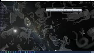 行星(火星)在背景星空(恆星)中移動的現象