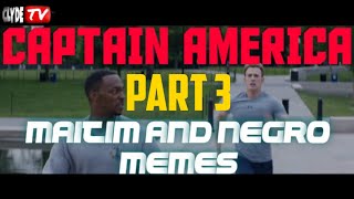 CAPTAIN AMERICA RUNNING SCENE PARODY PART 3| Maitim and Negro Memes