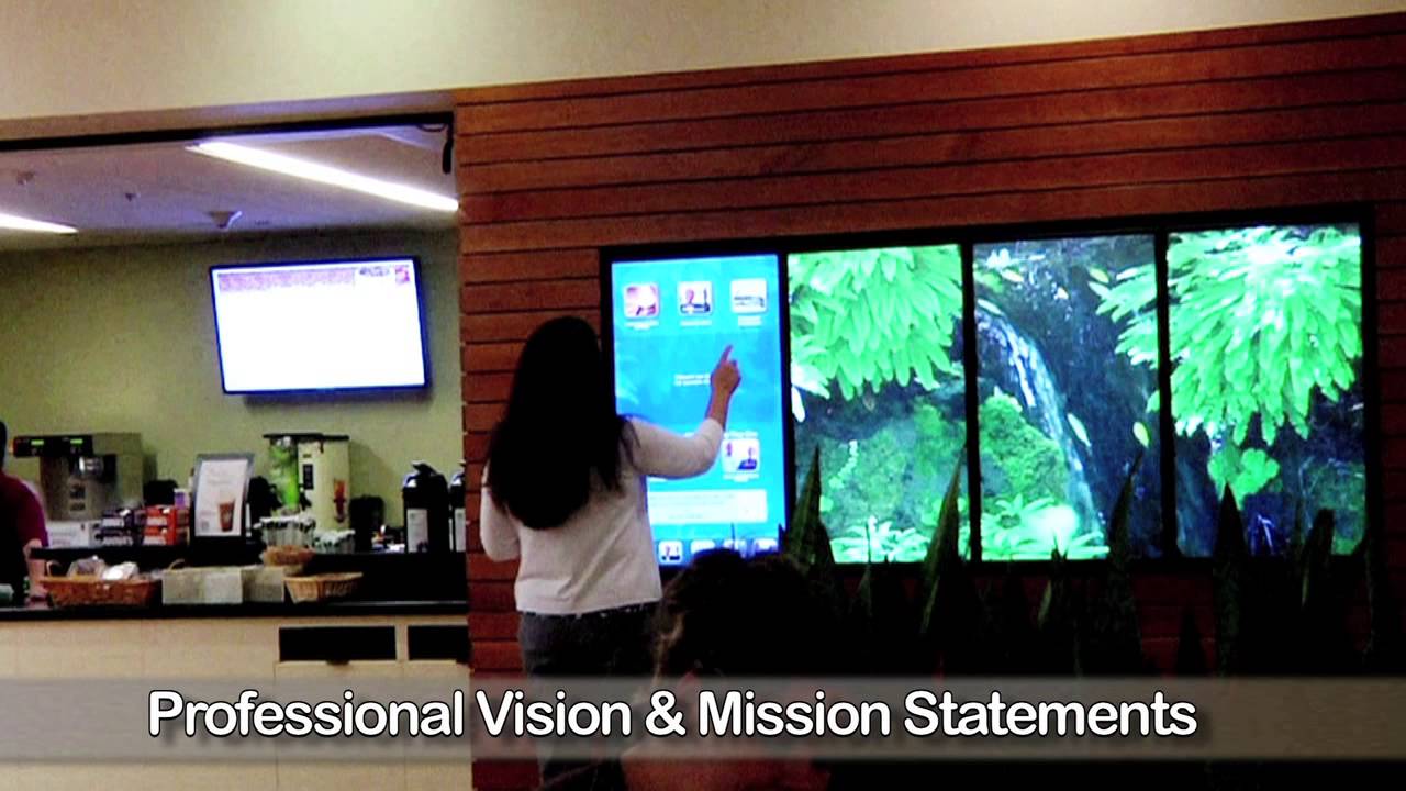 CHI Franciscan donor recognition - video wall